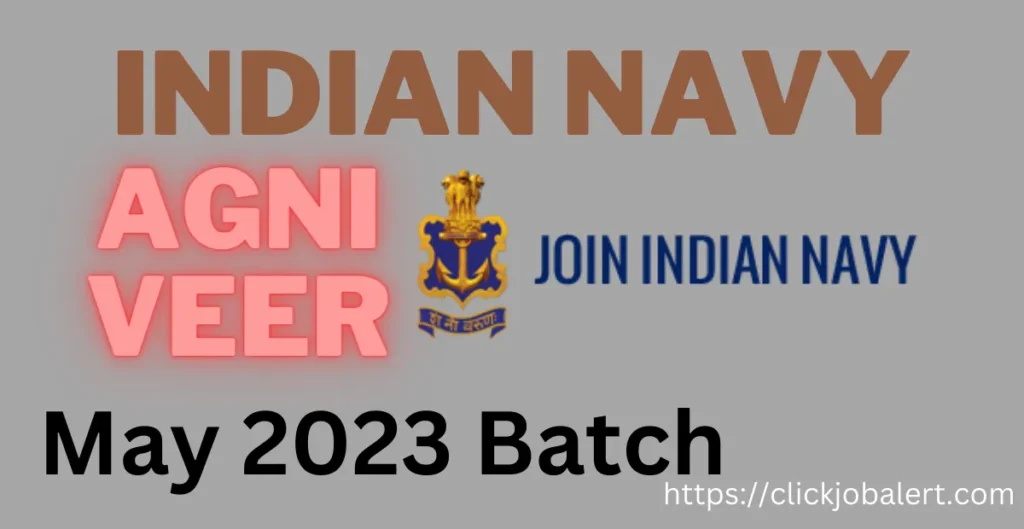 Indian Navy Agniveer (SSR) Recruitment 2022