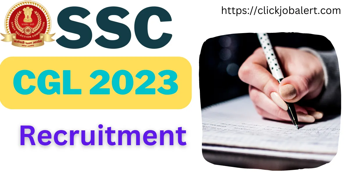 SSC CGL 2023 Recruitment