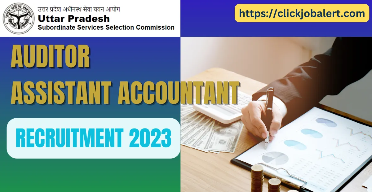 UPSSSC Auditor and Assistant Accountant Recruitment 2023