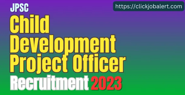 JPSC CDPO Recruitment Examination 2023